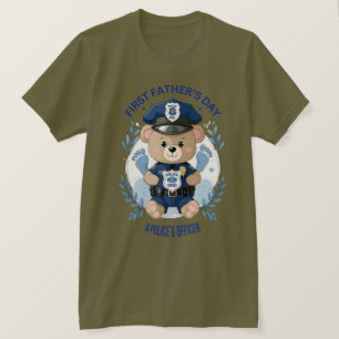 👮 ♂️ "Mein Held, mein Papa" - Erster Tag des Va T-Shirt