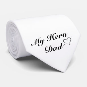 Mein Held Papa Krawatte Geschenk für den stolzen V