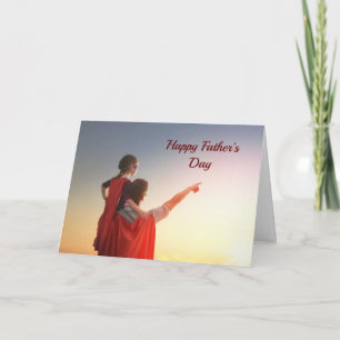 Mein Held zum Vatertag Karte