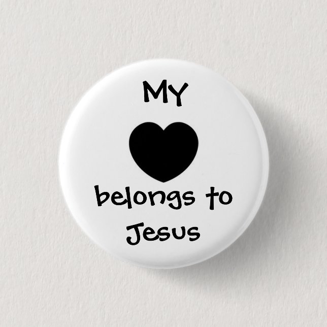 Mein Herz Button (Vorderseite)