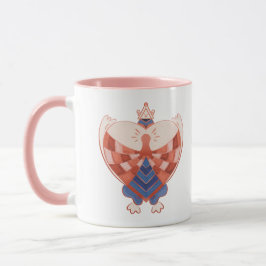 Mein Herz finden: Herzförmige Sperre Tasse