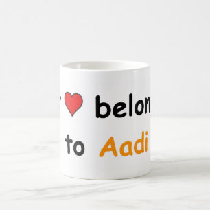 Mein Herz gehört Aadi Kaffeetasse