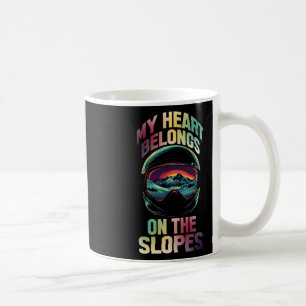 Mein Herz gehört an den Hang  Kaffeetasse