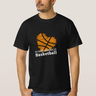 Mein Herz gehört BASKETBALL T-Shirt