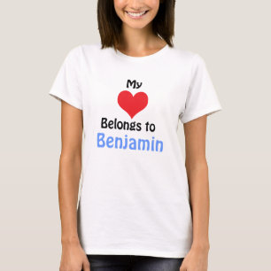 Mein Herz gehört Benjamin T-Shirt