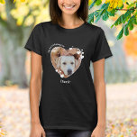 Mein Herz gehört dazu, dass ich Foto Hund Lover fü T-Shirt<br><div class="desc">Trage deinen besten Freund mit dir überall hin, wo du mit diesem Foto Hundeliebhaber Shirt gehst! Ein Muss für jeden Hundefreund, Hundemama und Hundedad! Eine lustige Drehung auf meiner Liebe Mein Hund, dieses Shirt Zitat "Mein Herz gehört zu" ... Personalisieren Sie Ihre Hunde mit dem bevorzugten Foto und Namen. COPYRIGHT...</div>