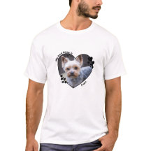 Mein Herz gehört dem T - Shirt des Hundes an