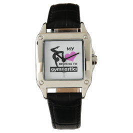 Mein Herz gehört der Gymnastik Armbanduhr