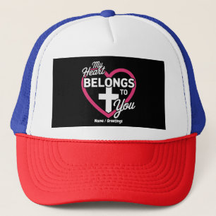 Mein Herz gehört dir Niedliches Geschenk für Paare Truckerkappe