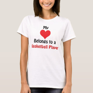 Mein Herz gehört einem Basketballspieler an T-Shirt
