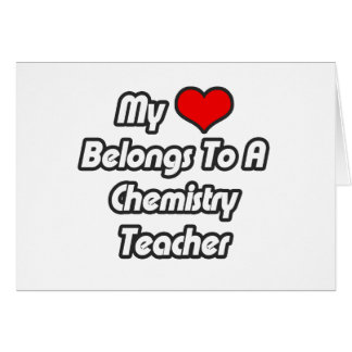 Mein Herz gehört einem Chemielehrer