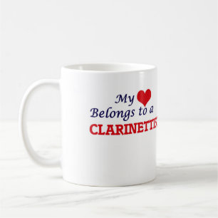 Mein Herz gehört einem Clarinettist Kaffeetasse