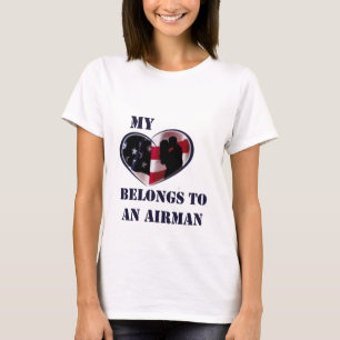 Mein Herz gehört einem Flieger T-Shirt