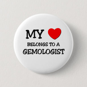 Mein Herz gehört einem GEMOLOGIST Button