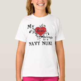 Mein Herz gehört einem Marine-Kernwaffe T-Shirt