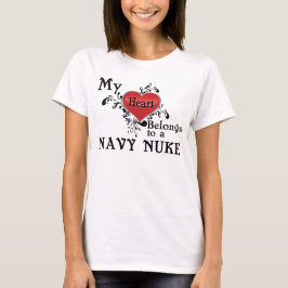 Mein Herz gehört einem Marine-Kernwaffe T-Shirt