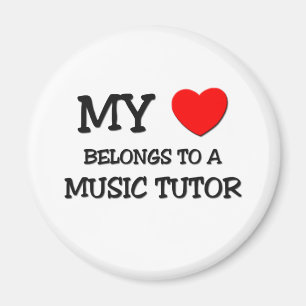 Mein Herz gehört einem MUSIK-TUTOR Magnet