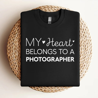 Mein Herz gehört einem Niedlichen Fotografen T-Shirt