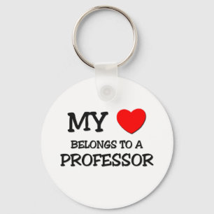 Mein Herz gehört einem PROFESSOR Schlüsselanhänger