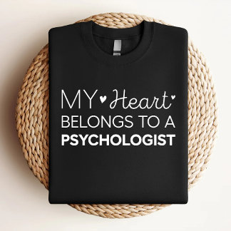 Mein Herz gehört einem Psychologen Niedliche Psych T-Shirt