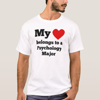 Mein Herz gehört einem Psychologie-Major T-Shirt
