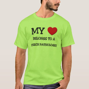 Mein Herz gehört einem SPRACHPATHOLOGEN T-Shirt