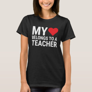 Mein Herz gehört einer Niedlichen Girlfriend-Ehefr T-Shirt