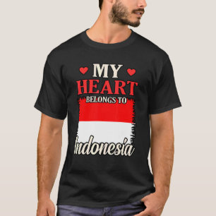 Mein Herz gehört Indonesien T-Shirt