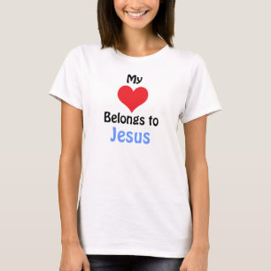 Mein Herz gehört Jesus T-Shirt