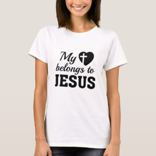 Mein Herz gehört Jesus T-Shirt