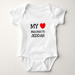 Mein Herz gehört LOS ANGELES Baby Strampler