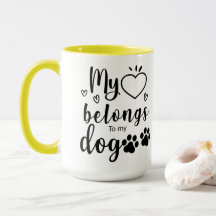 Mein Herz gehört meinem Hund