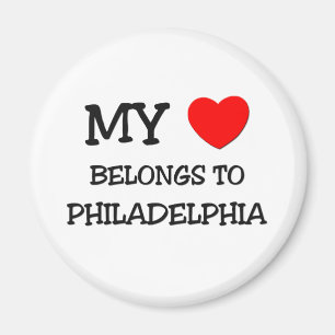 Mein Herz gehört PHILADELPHIA Magnet