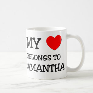 Mein Herz gehört SAMANTHA Kaffeetasse