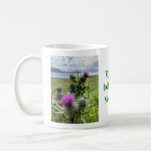 Mein Herz gehört Schottland. Kaffeetasse
