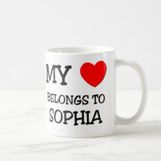 Mein Herz gehört SOPHIA Kaffeetasse