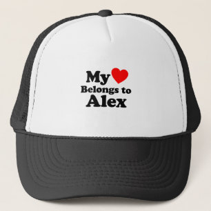 Mein Herz gehört zu Alex Truckerkappe