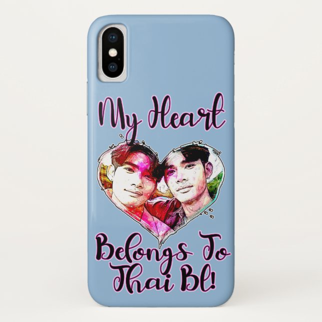Mein Herz gehört zu Thai BL Case-Mate iPhone Hülle (Rückseite)