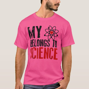 Mein Herz gehört zum Science Fun Science Shirt für