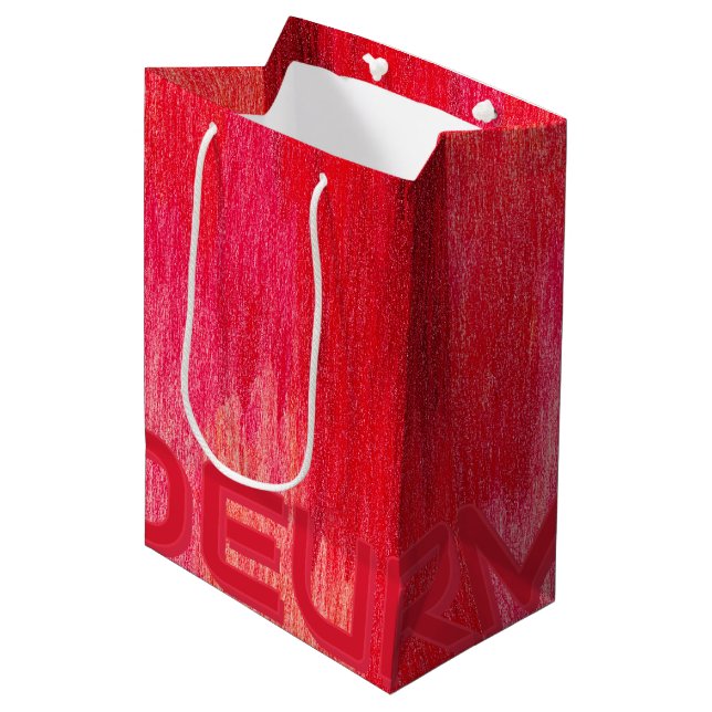 Mein Herz – Gift Bag Mittlere Geschenktüte (Vorderseite Schrägansicht)