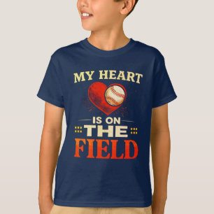 Mein Herz ist auf dem Feld T-Shirt