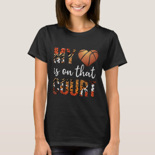 Mein Herz ist auf dem Hofe Hoops Sport Bysketbyll T-Shirt