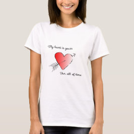 Mein Herz ist dein ganzes Leben T-Shirt