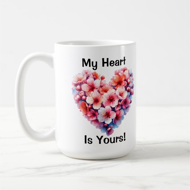 Mein Herz ist Ihre Tasse (Links)