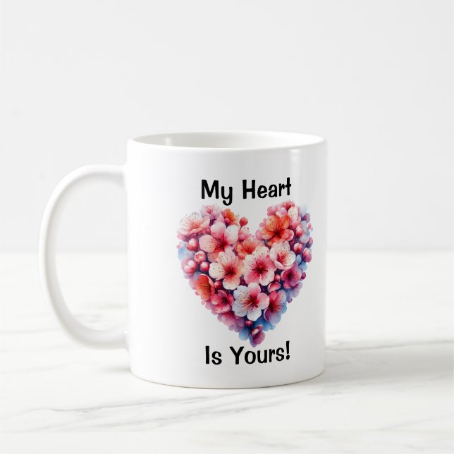 Mein Herz ist Ihre Tasse (Links)