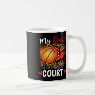 Mein Herz liegt auf dem Hof, Bysketbyll Leopard Pa Kaffeetasse