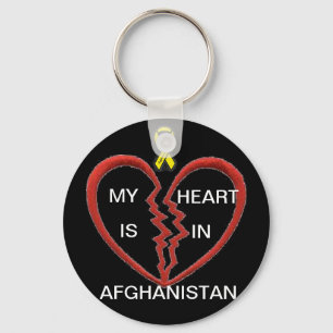 Mein Herz liegt in Afghanistan Schlüsselanhänger
