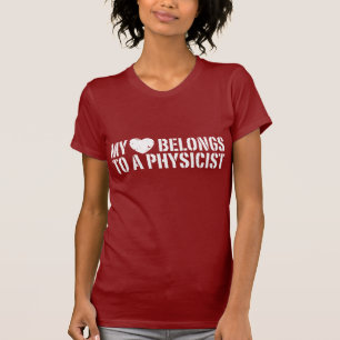 Mein Herz Physiker T-Shirt