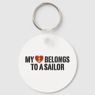 Mein Herz Sailor Schlüsselanhänger