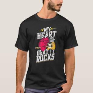Mein Herz schlägt es nicht mit elektronischen Rock T-Shirt